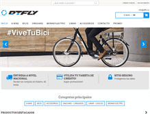 Tablet Screenshot of dtflybikes.com